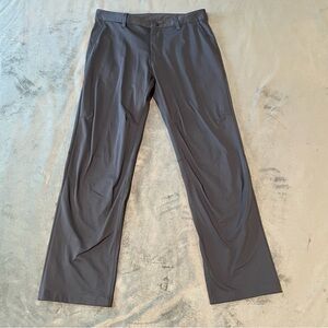 Rhone Pants Mens 31x30 Gray Commuter Classic Performance Stretch Business Casual